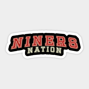 Niners Nation Sticker